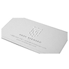 Hot-sale 2021 Custom Letterpress Deboss greeting card Cotton paper business cards