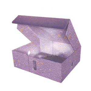 Lock paper box for household articles