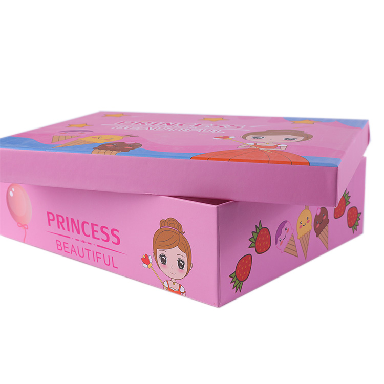 Wholesale lamination paper packaging gift box,paper gift box with lid
