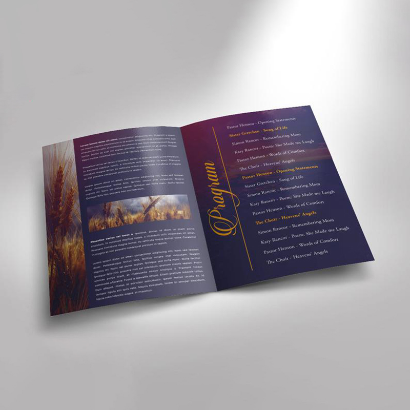 Cheap Customized Design Products Flyers Printing Advertising Service
