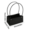 Party Decoration New Carry Rectangular Kraft Paper Bags Flowers Bag