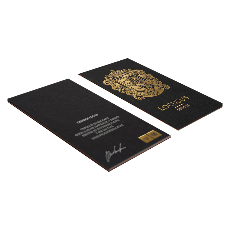 2021 High luxury Custom Art paper Business Cards printing service