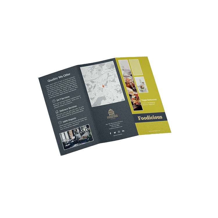 customized commercial paper bag/flyer/booklet/business card/catalog printing