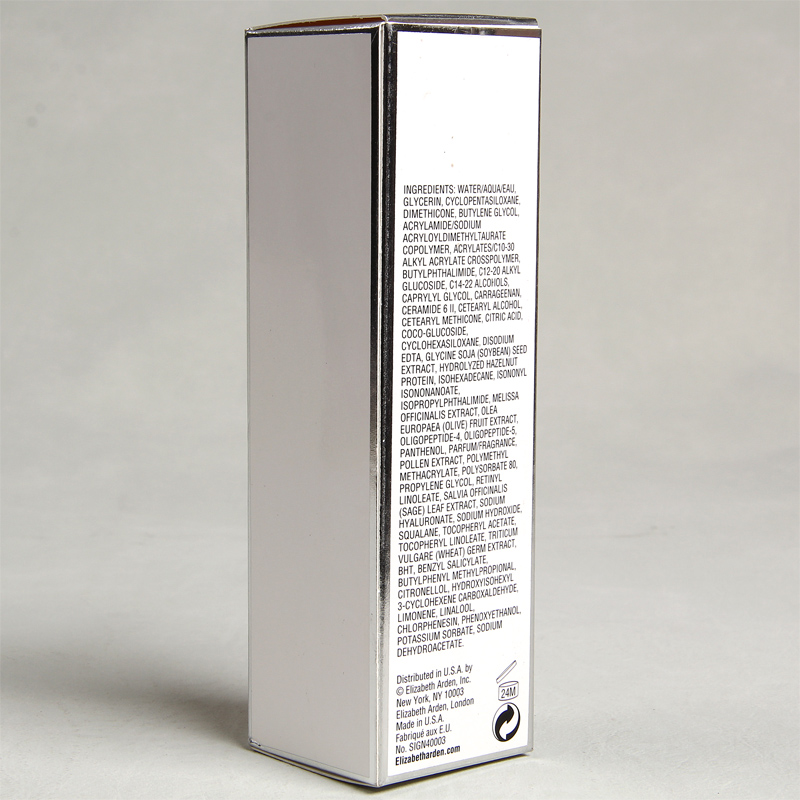 All Borders Silver Foil Stamping Package Box For Perpetual Moisture 24 Lotion