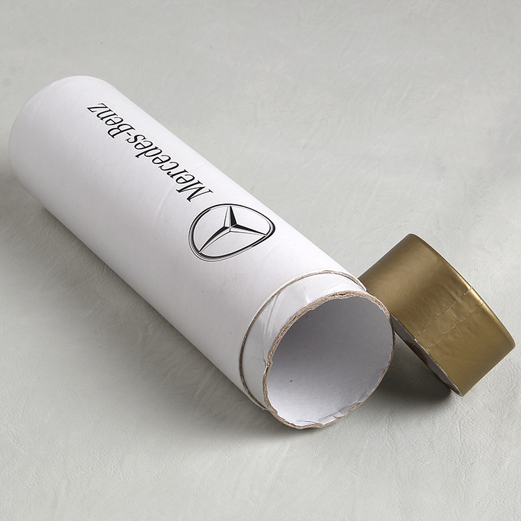 Little And Round Paper Packing Box With Simple Printing For Auto Supplies Gifts