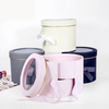 Valentine's Gift Wholesale Hot Sale Gift Packaging Flower Tube Box, Packaging Flower Box With Ribbon