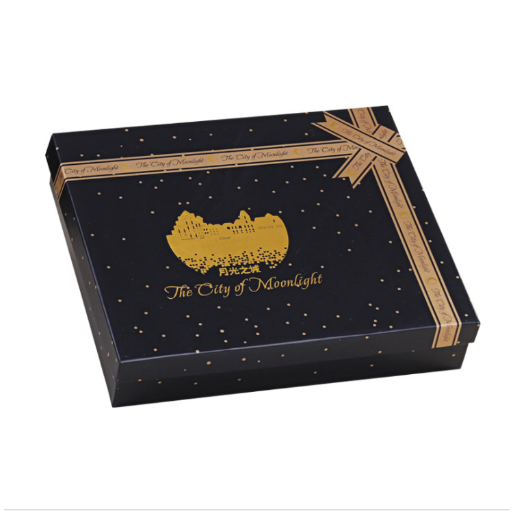 Customized Design Logo High Quality Gift Paper Craft Paper Packing Shopping Box For Gift