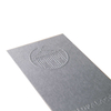 2021 Custom Luxury Cotton Paper Blinding Emboss Art Process Business card