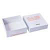 Custom white color gift paper carton box types,paper for rigid box