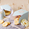 Tiffany blue and white stripe exquisite box