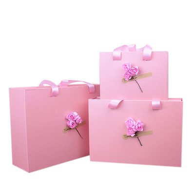 Best selling pink cardboard paper box,custom paper box packaging for gift