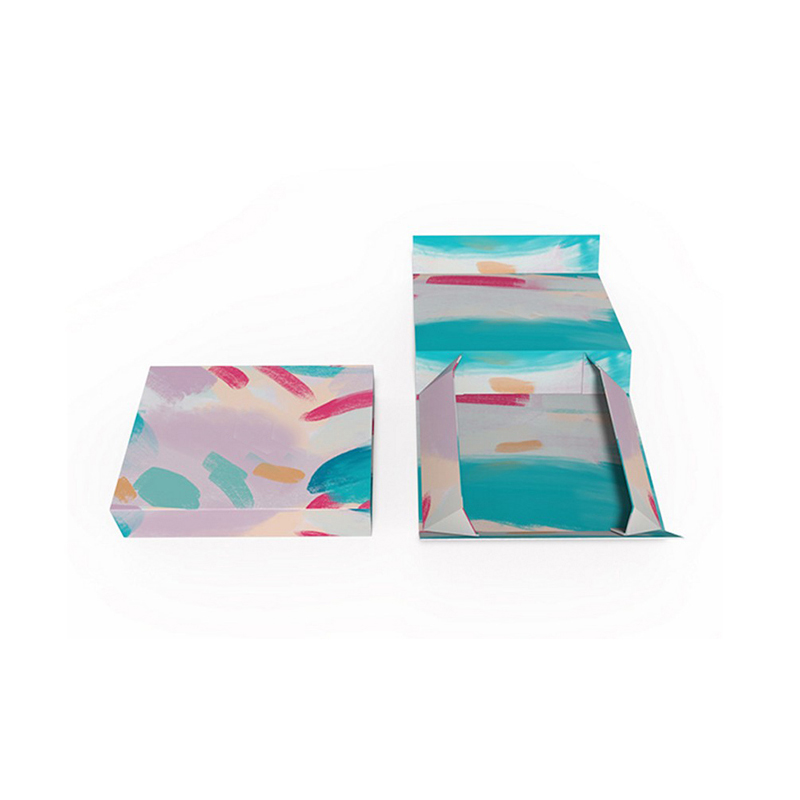 Customized Magnet Gift Box Packaging ,Recyclable Paper Foldable Boxes With Logo Printing