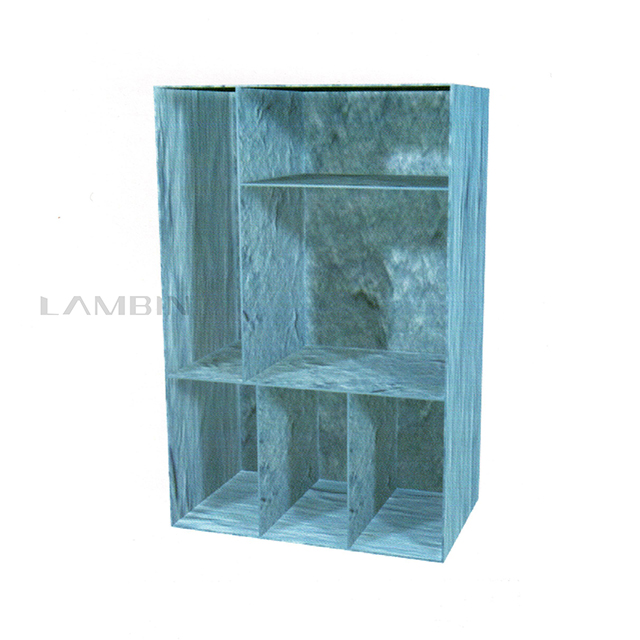 The Dis-play Structure Paper Box for Packing Daily Necessities