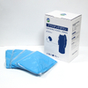 10pcs Disposable Plastic Gowns, Protective Aprons, Unisex Fluid Resistant Coverall Packaging box
