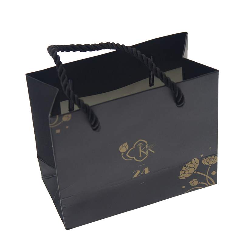 Wholesale Custom Logo White Kraft Gift Craft Shopping Paper Bag With Handles