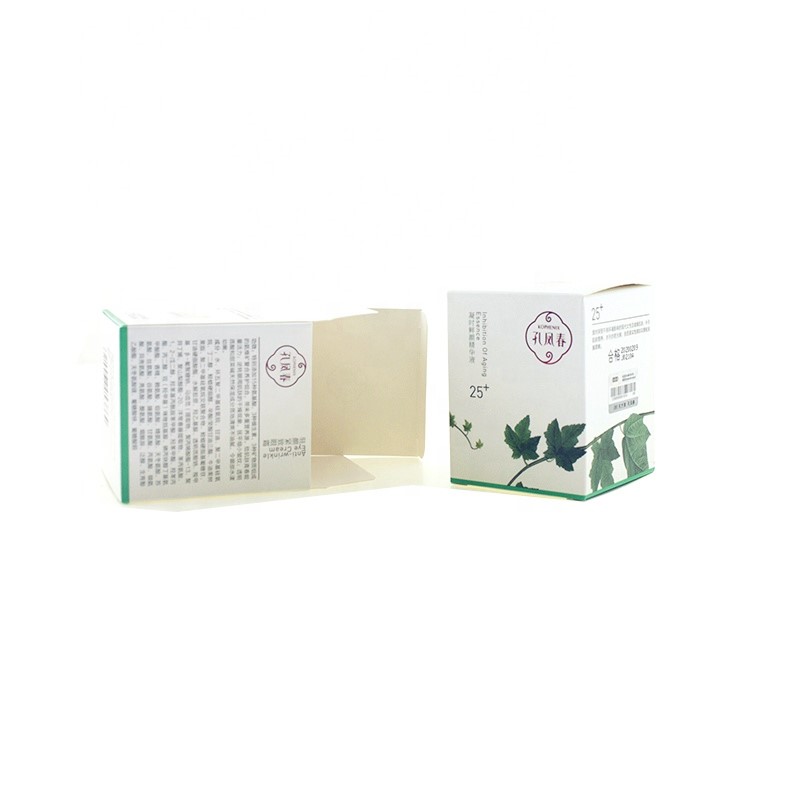 Wholesale Custom Simple Folding Paper Card Packing Box With Printing