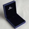 Custom Ocean Blue Paperboard Jewelry Paper Packaging Box For Lady's Bracelets