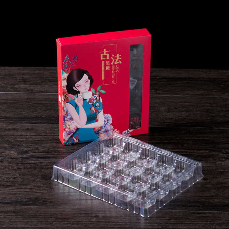 2020 Custom Luxury Printed Logo Packaging Sugar Boxes With Plastic Inserts