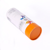 Custom High Quality Cylinder White Paper Kids Gift Cardboard Packaging Round Box with Lid
