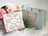 Stock Custom Simple Wedding Gift Paper Box 