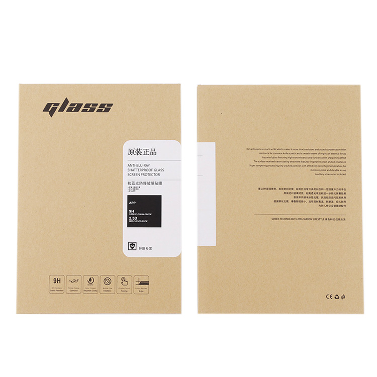 Paper Boxes Custom Logo Earphone Toughened, Paper Gift Packing Box For Electronic