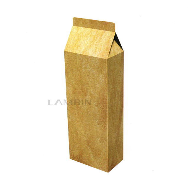 brick shaped box for bottle