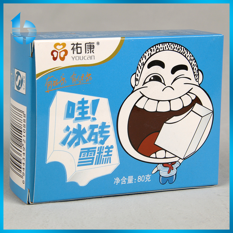 Custom Factory Custom Popsicle Disposable Food Grade Paper Box, Paper Food Boxes For Ice Cream 