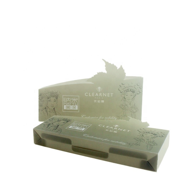 Factory High End Custom PVC Cosmetic Display Paper Box