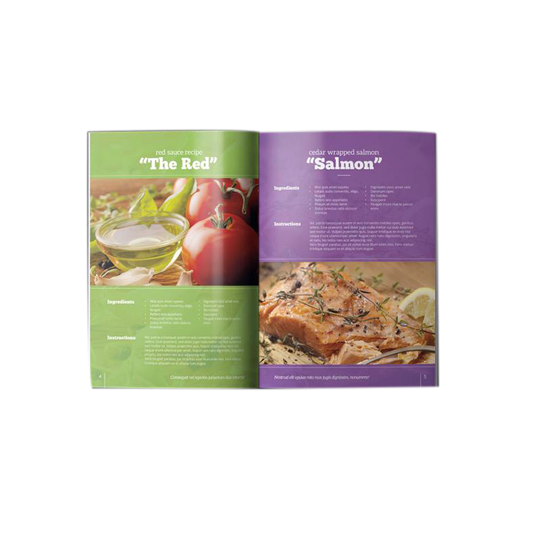 Cheap customized design products big insert brochure flyer printing 