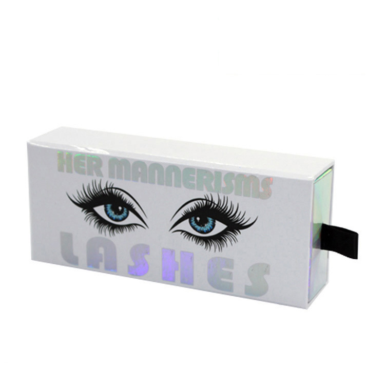 New Design Custom paper eyelash box small packaging,hard board paper box