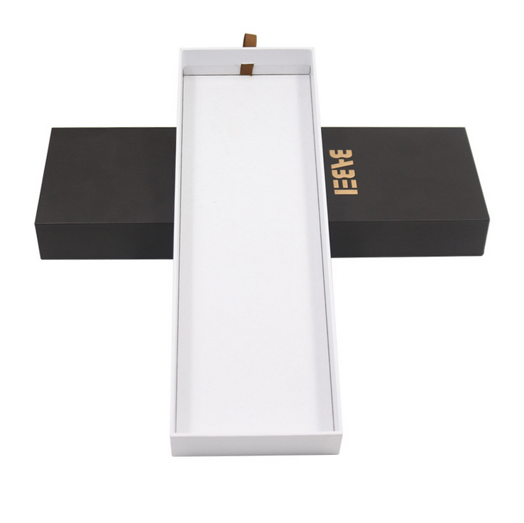 2021 Customized Tie Drawer box Packaging ,Recyclable Paper Boxes With Logo Printing