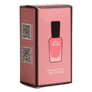 China Printing Cosmetic Wholesale Gift Customized Cardboard Packaging Paper Box For Nail Polish