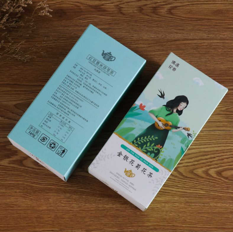 Custom - Made White Cardboard Food Drawer Packaging Box