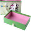 High quality custom packaging paper suitcase gift box,paper drawer ribbon pull out box