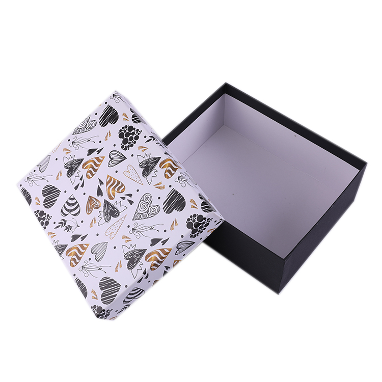 Wholesale Luxury paper boxes for candy;paper carton box with lid