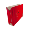 2020 Red Shopping Paper Bag With Matt Gold For The Clothes