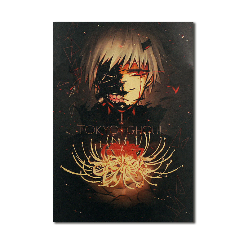 high quality Recycling Art Paper Printing poster A5 frame For naruto posters