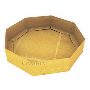 octagon tray-like folding box
