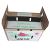Farm Fresh Factory Price Custom Wax Produce Box For Vegetable And Fruit 