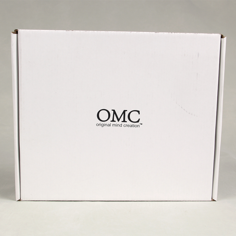 Wholesale Fancy White Folding Box Elegant Scarf Packaging Box Express Box With QR Code For Scarves 