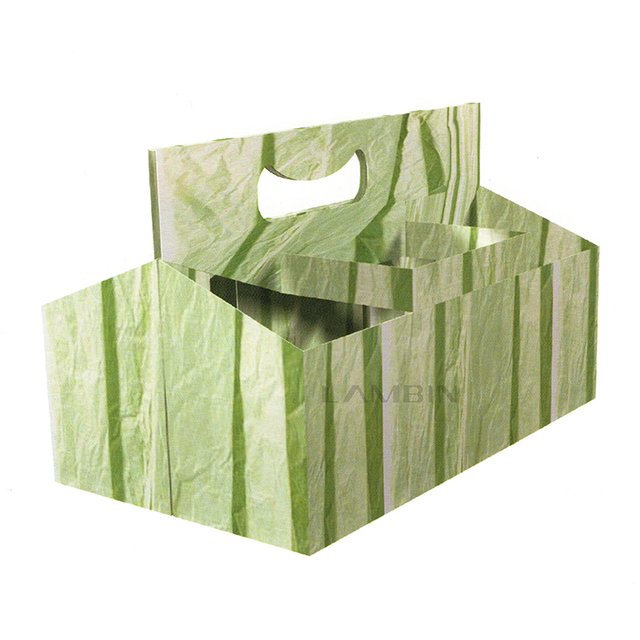 folding box with several dividers