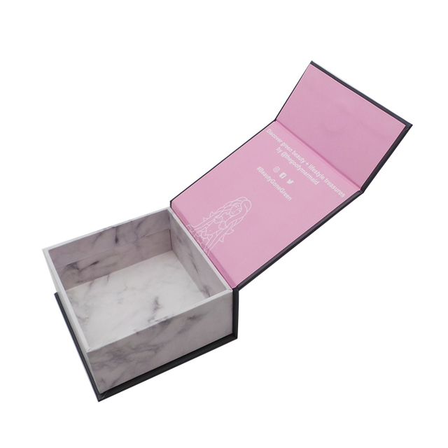 Customized cardboard boxes necklace paper packaging magnetic gift boxes