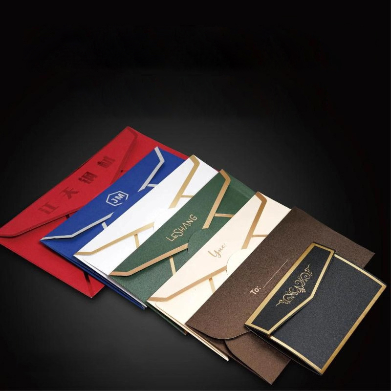 Foil gold Custom Reusable Pack Money Budget Planner Envelopes for Wallet Organizer Gifts