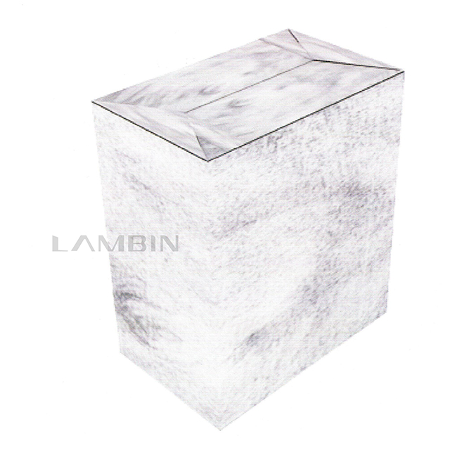 regular paper box for crystal presents