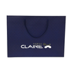 Factory paper gift bag custom logo,black paper gift bag with handle 