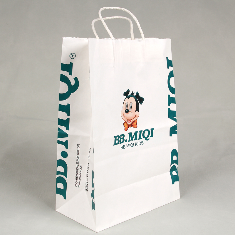 Free Sample Custom Kraft Paper Bag Luxury Paper Gift Bag