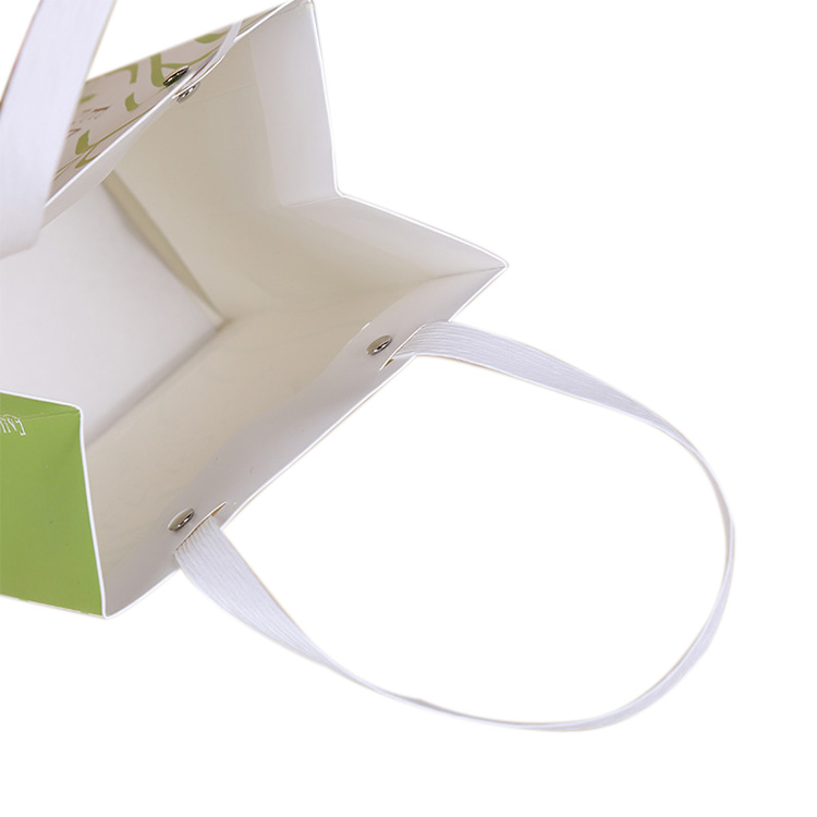 2020 Luxury Customized Logo High Quality Gift Graft Paper Packing Shopping Bag With Handles For Gift