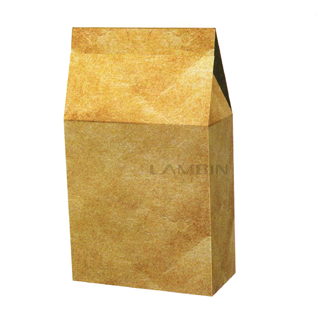 auto-folding agglutinating paper box